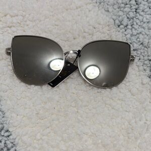 Elegant Silver Women's Sunglasses